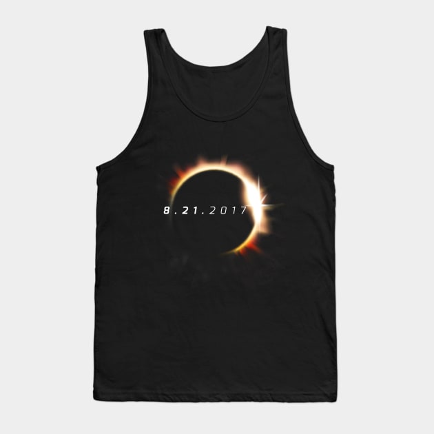 Total Solar Eclipse August 21 2017 Tank Top by vo_maria